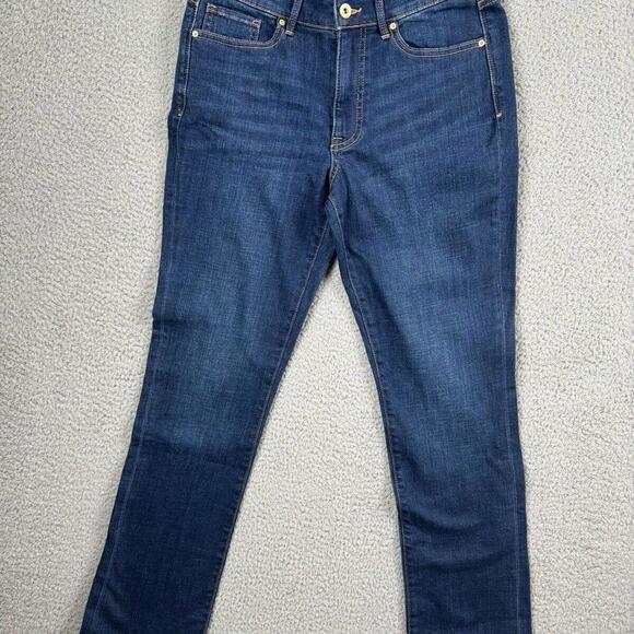 Tommy Hilfiger Jeans Womens 6 Tribeca Straight Leg Medium Wash - Picture 3 of 16
